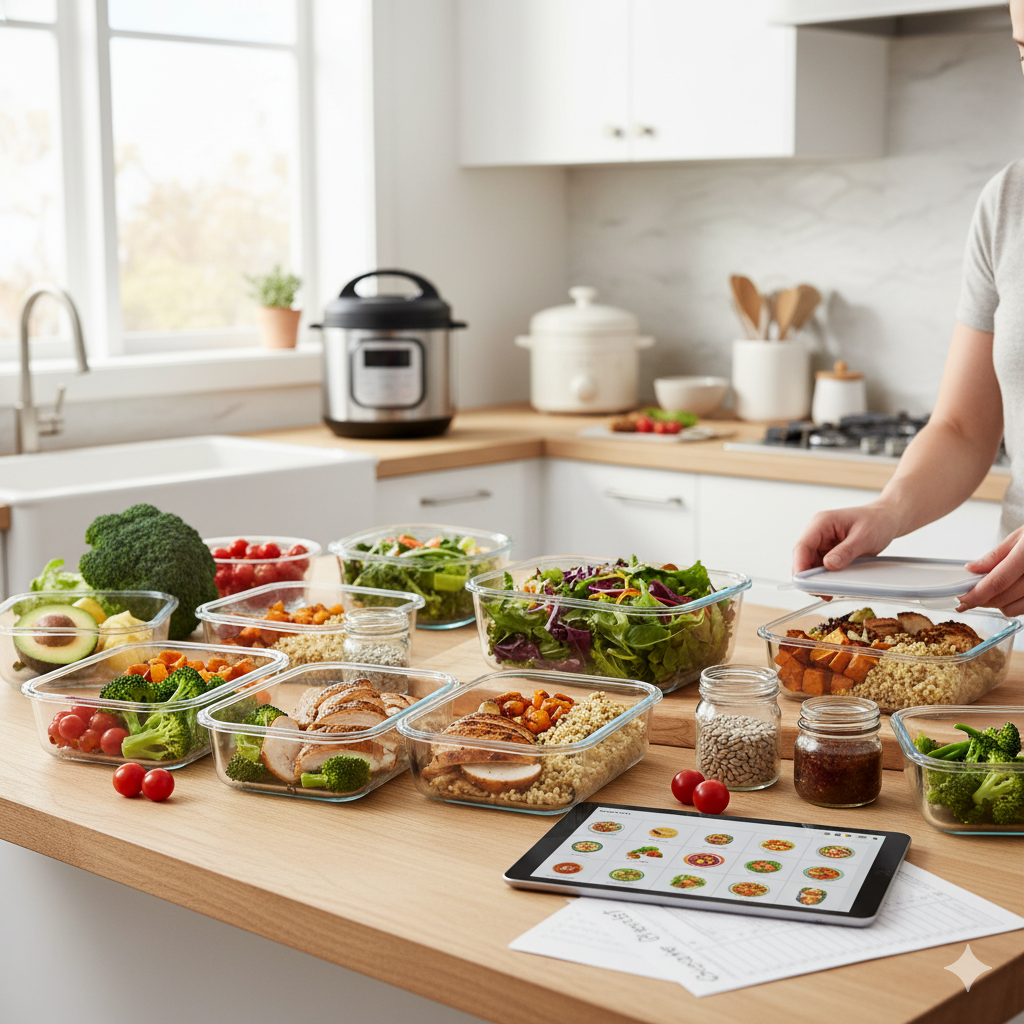 Başlangıçtan İleri Seviyeye Meal Prep Rehberi | Haftalık Zamanınızı Geri Kazanın