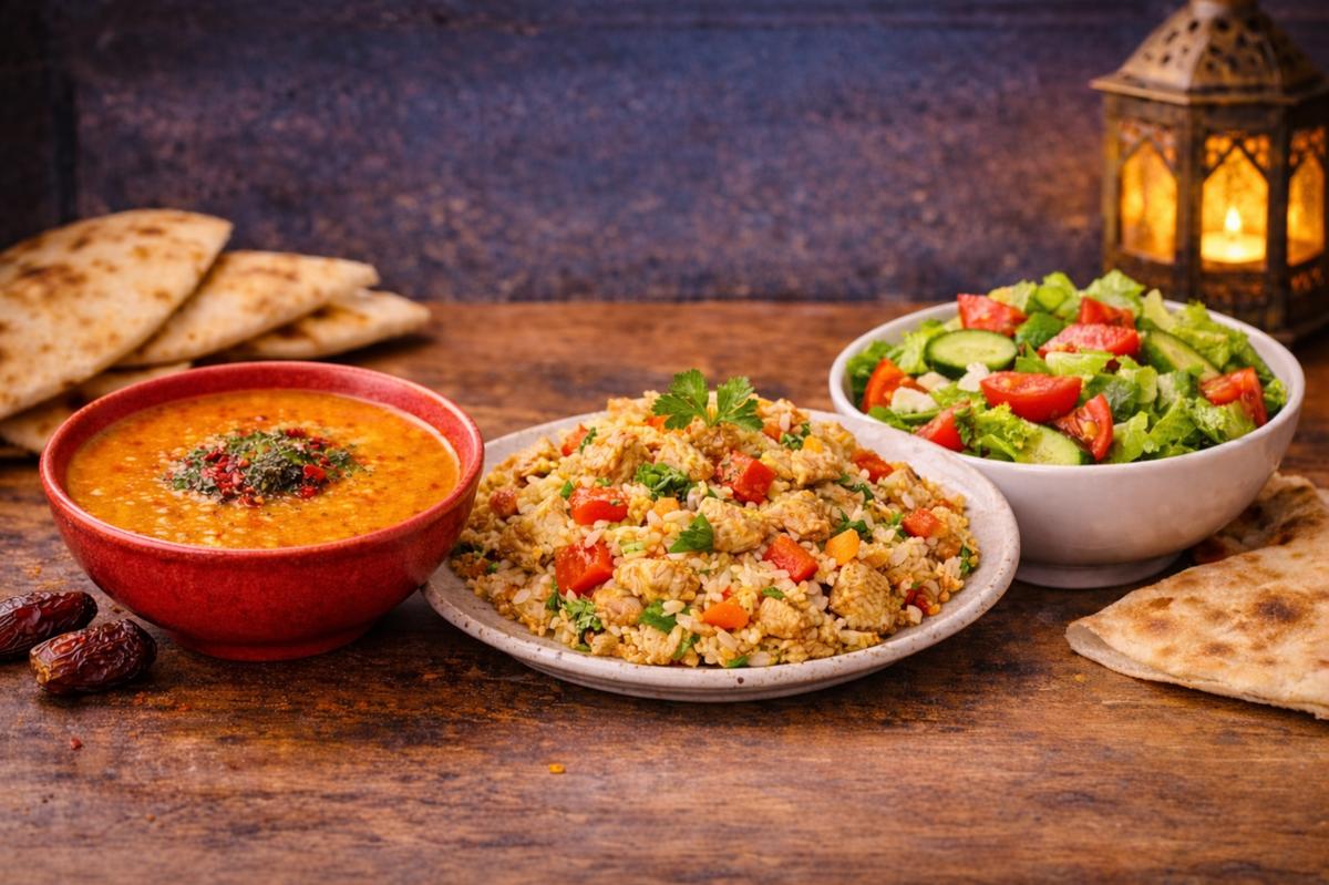 30 Dakikada İftar Menüsü